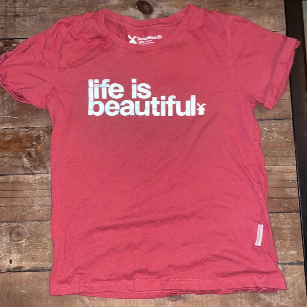 Small Dutch Bros Life is Beautiful shirt